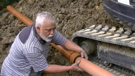 When installing a hot tub outdoors, make sure it is not placed within 10 feet of overhead power lines. How to install a garden drainage pipe - YouTube