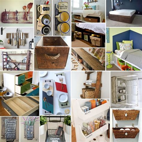 400+ Easy DIY Storage Ideas