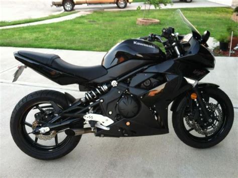 The full power ninja 650 is available in one colour for 2021: 2011 Kawasaki Ninja 650R for sale on 2040-motos
