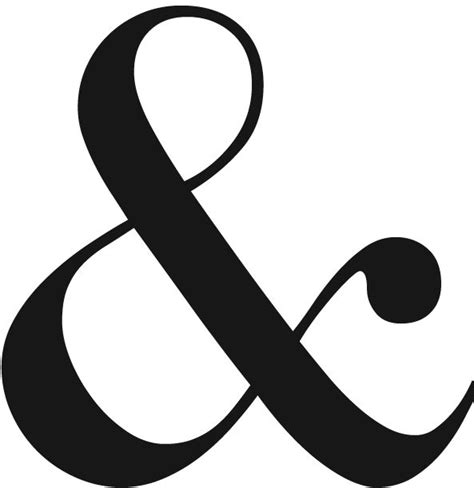 They basically want other people to know that they should get to know them before they judge them. ampersand symbol | Ampersand Distilling Company ...
