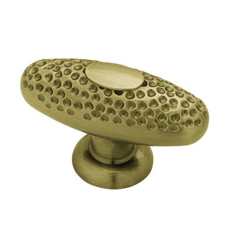 Dark wood cabinets will look beautiful with bright brass fittings, while black drawer. Clearance - 52mm Hammered Knob - Liberty Hardware P59075-BZA-C