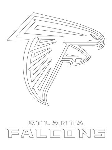 You can now print this beautiful atlanta falcons logo football sport coloring page or color online for free. Atlanta Falcons Logo coloring page | SuperColoring.com