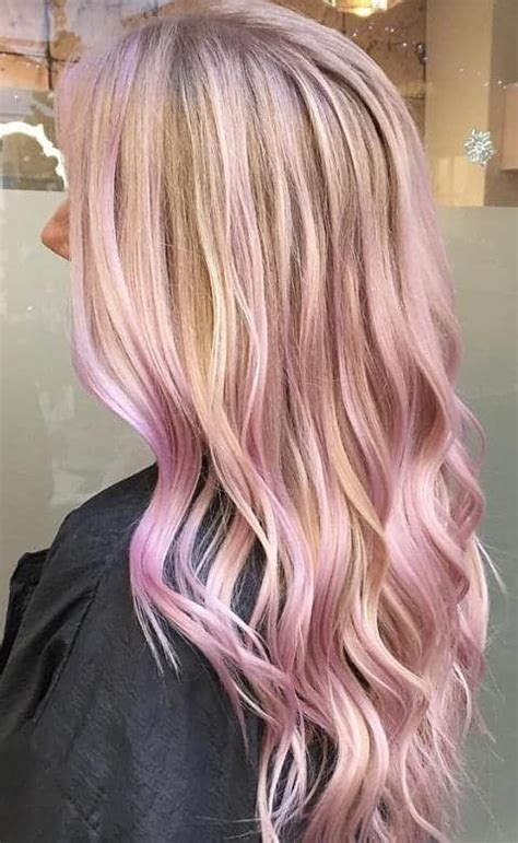 22 Gorgeous Pink Highlights On Blonde Hair For Women Pink Blonde Hair
