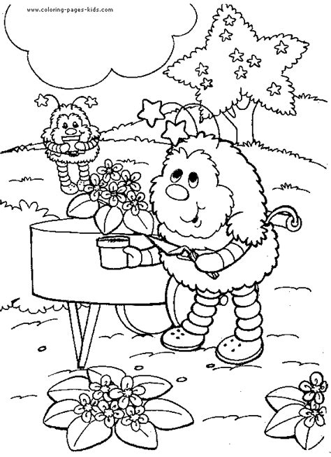 You can download free printable rainbow brite coloring pages at coloringonly.com. Rainbow Brite color page - Coloring pages for kids ...