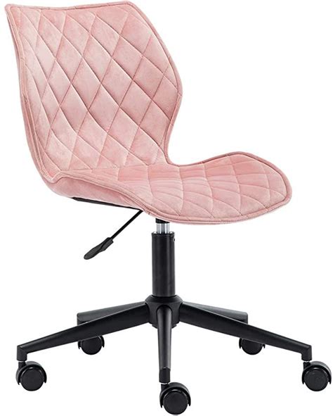 Duhome Swivel Home Office Chair Adjustable Desk Chair Velvet Computer