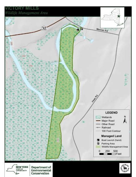 Victory Mills Wildlife Management Area Map Nydec