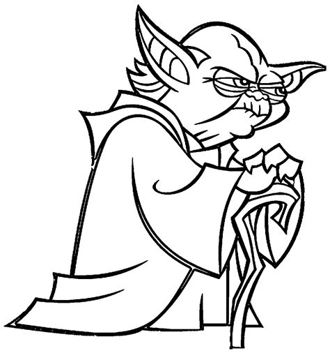 Simple Yoda Drawing At Getdrawings Free Download