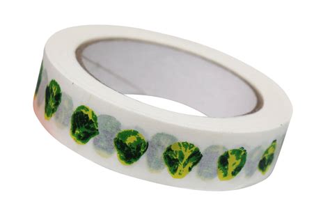 Paper Brussels Sprout Sticky Tape By Nancy And Betty Studio