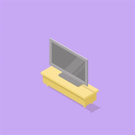 Best Cartoon Of A Tv Stand Illustrations Royalty Free