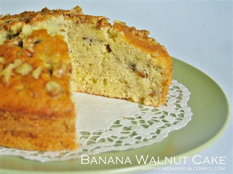 A tasty banana cake is a good alternative to banana bread when you're looking for a sweet treat. Happy Home Baking: Afternoon Tea