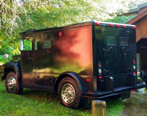 1987 Custom Ford F700 Armored Truck Refurbished New Condition Limo