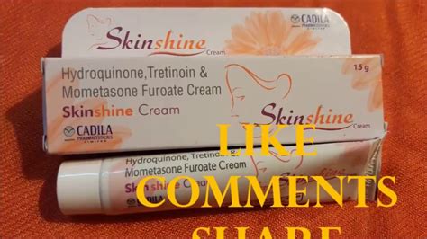Последние твиты от skin shine (@skinshine2). SKINSHINE cream in hindi - YouTube
