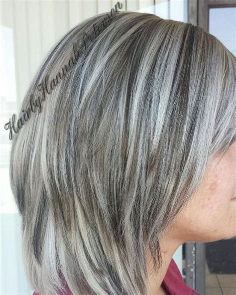 Did This Very Beautiful Color Today White Blonde With Dark Lowlights With A Hair Highlights