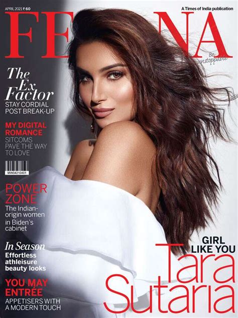 Tara Sutaria Is On The Cover Of Femina Indias Latest Issue