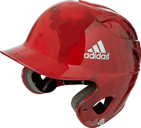 Adidas Camo T Ball Batting Helmet Red Camo