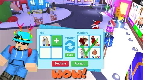 Getting every pet in roblox adopt me! ⭐What People Trade For Neon Gold Penguin in Adopt Me ...