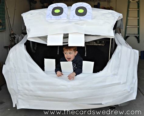Fast shipping and orders $35+ ship free. Trunk or Treat Idea: DIY Mummy - The Cards We Drew