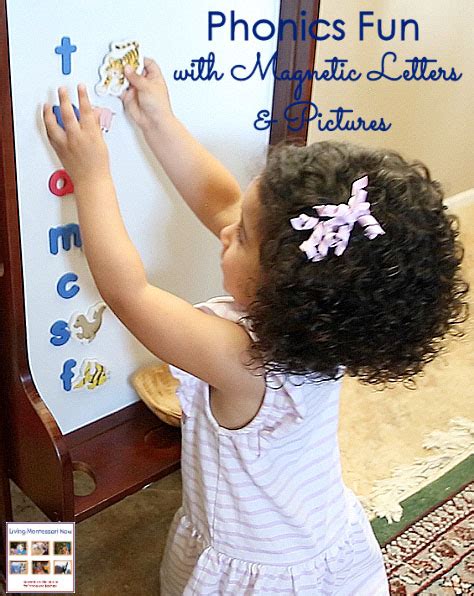 Phonics Fun With Magnetic Letters And Pictures {montessori Monday} Living Montessori Now
