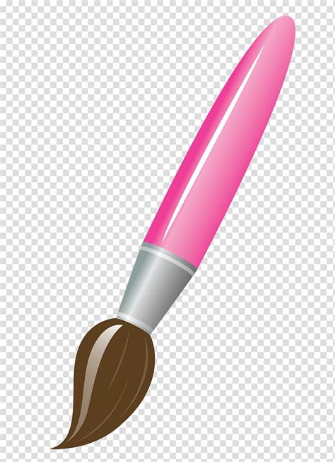 Paintbrush Clipart Pink Paintbrush Pink Transparent Free For Download