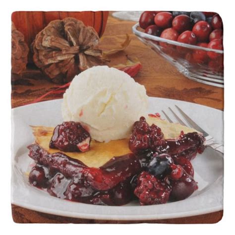 See more ideas about recipes, pot recipes, crock pot cooking. Berry Cobbler Ala Mode Trivet | Zazzle.com in 2020 | Fruit ...