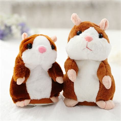 Hot Talking Hamster Electronic Pet Plush Toy Cute Sound Record Hamster