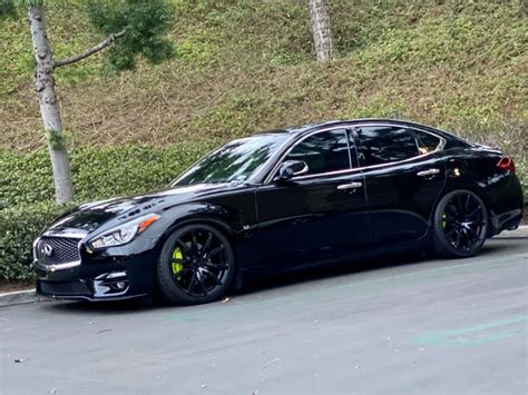 2017 Infiniti Q70 With 20x95 25 Rays Engineering Gtr And 24540r20