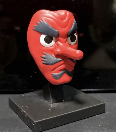 Japanese Vintage Tengu Oni Noh Mask Hannya Kagura Traditional Antique