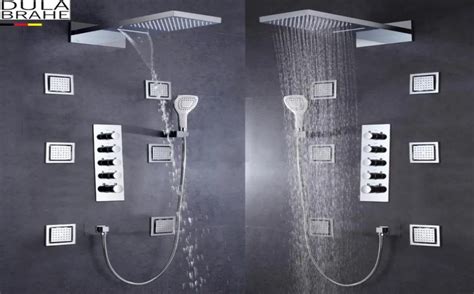 Germany Dulabrahe Waterfall And Rain Bathroom Shower Faucet