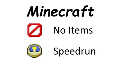 I Beat Minecraft With Nothing But It Is A Speedrun Youtube