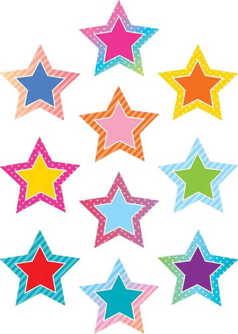 Use The Colorful Vibes Stars Accents To Dress Up Classroom Walls And
