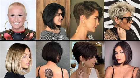 MELHORES CORTE DE CABELO CURTO FEMININO PARA MULHERES ANOS YouTube