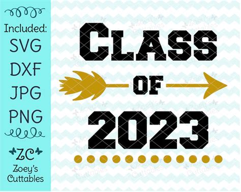 Class Of 2023 Svg Graduation Svg End Of School Year Etsy