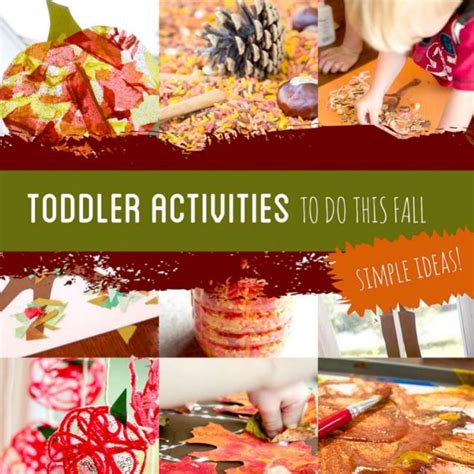 The 22 Simplest Fall Activities For Toddlers Bucket List
