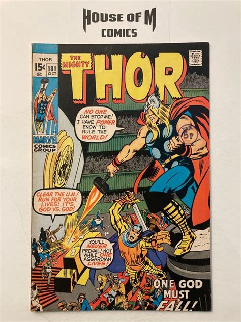 The Mighty Thor 181 And 183 Silver Age Gems One God Must Catawiki