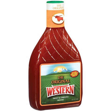 Western Original Salad Dressing 36 Fl Oz Plastic Bottle