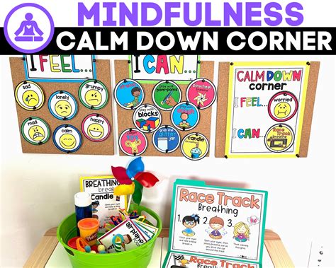 Preschool Calm Down Corner Calm Down Activities For Prek Etsy Uk