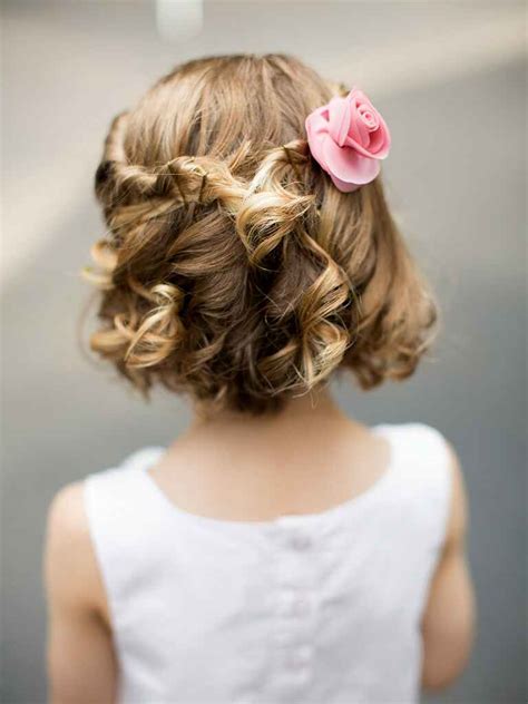 Choose the one you like. 14 Adorable Flower Girl Hairstyles