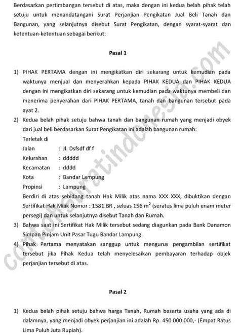 Contoh Surat Pernyataan Over Kredit Mobil Suratmenyuratnet