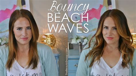 Bouncy Beach Waves With The Twirl 360 Iron By T3 Youtube