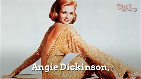 Angie Dickinson A Legend With Legs Youtube