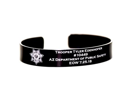 Trooper Tyler Edenhofer Memorial Bracelet Etsy