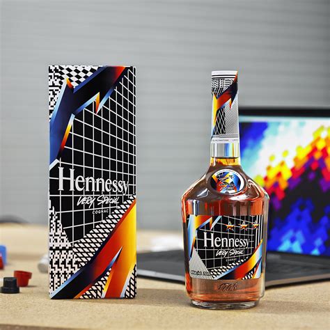 Hennessy Vs Cognac 750ml Limited Artist Edition Set Of 2 Hennessy Touch Of Modern