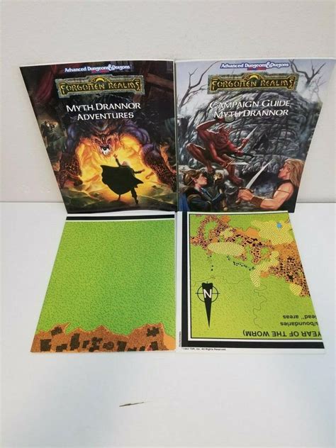 Forgotten Realms Myth Drannor Adventures Campaign Guide With Maps