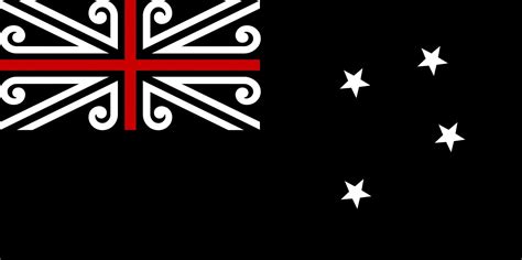 I Think This Is One Of The Coolest Flags Ever From The New Zealand