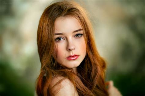 Aleksandra Girskaya Natural Redhead Model In Stockholm