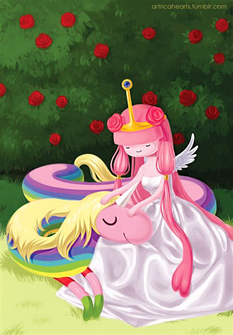 Adventure Time Princess Bubblegum And Lady Rainicorn