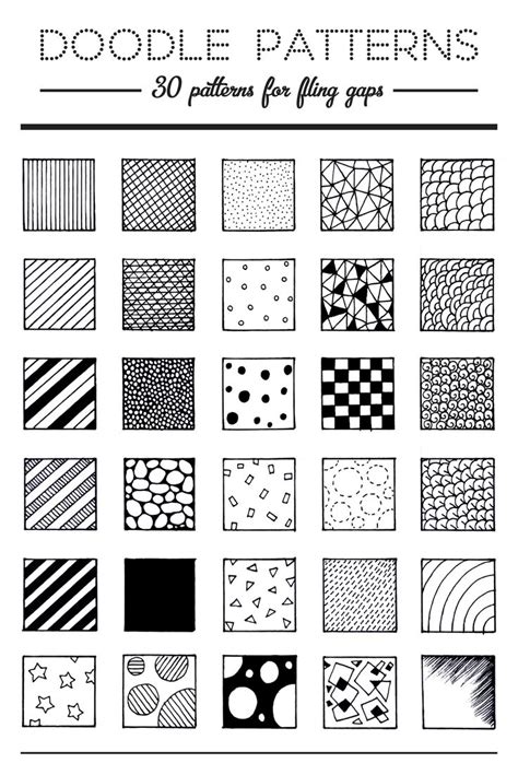 I call this a piggy back feather. Pic Candle | 30 Doodle Patterns. #doodles #doodling | Easy ...