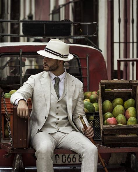 Pin By Jenny Oldham On Adam Gallagher Linen Suits For Men Cuba