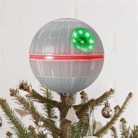 · top quality service · easy returns · since 1888 Death Star Christmas Tree Topper