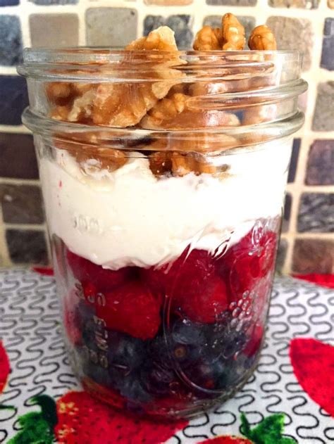 Low Carb Yogurt Breakfast With Berries And Nuts Melanie Cooks